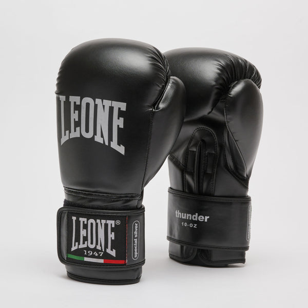 Leone 1947 Texture Boxing Gloves Black